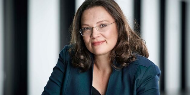 Andrea Nahles Bundesministerin für Arbeit und Soziales